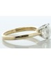 18ct Yellow Gold Single Stone Prong Set Diamond Ring 1.58