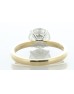 18ct Yellow Gold Single Stone Prong Set Diamond Ring 1.58