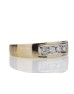 18ct Channel Set Semi Eternity Diamond Ring 0.16 Carats