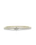 18ct Yellow Gold Tennis Diamond Bracelet 3.85 Carats