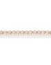 18ct Rose Gold Tennis Diamond Bracelet 5.43 Carats