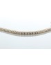 18ct Rose Gold Tennis Diamond Bracelet 5.44