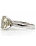 18ct White Gold Single Stone Diamond Ring 5.00 Carats