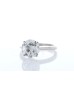 18ct White Gold Single Stone Prong Set Diamond Ring 3.00 Carats