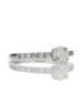 18ct Single Stone Claw Set With Stone Set Shoulders Diamond Ring (0.52) 0.69 Carats