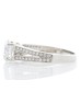 18ct White Gold Single Stone Claw Set With Stone Set Shoulders Diamond Ring (1.71) 1.92 Carats