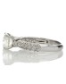 18ct White Gold Single Stone Claw Set With Stone Set Shoulders Diamond Ring (1.08) 1.58 Carats