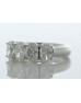 18ct White Gold Four Stone Oval Diamond Ring 1.50