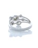 18ct White Gold Rain dance Style Diamond Ring 1.05