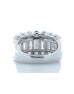 18ct White Gold Channel Set Semi Eternity Diamond Ring 2.97 Carats