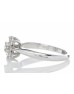 18ct Nine Stone Square Cluster Diamond Ring 0.45 Carats