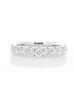 18ct White Gold Full Eternity Diamond Ring 1.94 Carats