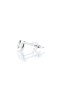 18ct White Gold Single Stone Bar Set Diamond Earring 0.25