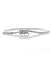 18ct White Gold Tennis Diamond Bracelet 1.11 Carats