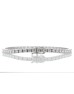 18ct White Gold Tennis Diamond Bracelet 2.50 Carats