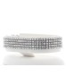 18ct White Gold Five Row Tennis Diamond Bracelet 11.73 Carats