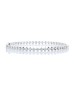 18ct White Gold Tennis Diamond Bracelet 2.49 Carats