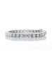 18ct White Gold Tennis Diamond Bracelet 17.00 Carats