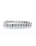 18ct White Gold Tennis Diamond Bracelet 17.00 Carats