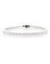 18ct White Gold Tennis Diamond Bracelet 8.26 Carats