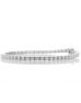 18ct White Gold Tennis Diamond Bracelet 4.00 Carats