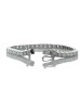 18ct White Gold Tennis Diamond Bracelet 9.05