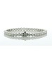 18ct White Gold Tennis Diamond Bracelet 12.42 Carats