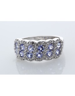 Sterling Silver Tanzanite Ring