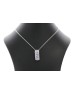 Silver Tanzanite Pendant Carats