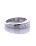Platinum Channel Set Semi Eternity Diamond Ring 1.05