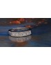Platinum Channel Set Semi Eternity Diamond Ring 1.05