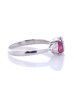 Platinum Ladies Diamond And Ruby Ring (R1.47) 0.29
