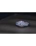 Platinum Ladies Dress Diamond Ring 1.15