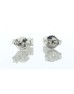 14ct White Gold Single Stone Prong Set Diamond Stud Earring 0.50