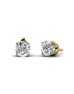 9ct Single Stone Four Claw Set Diamond Earring 0.10 Carats