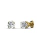 9ct Single Stone Four Claw Set Diamond Earring 0.15 Carats