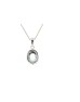 9ct Yellow Gold Diamond And Peridot Pendant (P0.75) 0.11