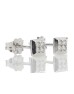 9ct White Gold Diamond Earring 0.07 Carats
