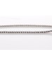 9ct White Gold Tennis Diamond Bracelet 1.23 Carats