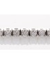 9ct White Gold Tennis Diamond Bracelet 1.23 Carats