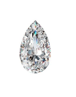 Pear Shape Diamond 0.71 Carats F SI2 IDI