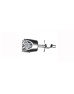 9ct White Gold Gents Diamond Earring 0.20 Carats
