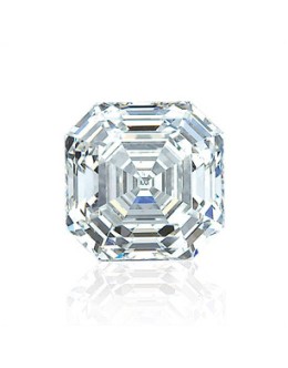 Asscher Cut Diamond 0.90 Carats E SI1 GIA