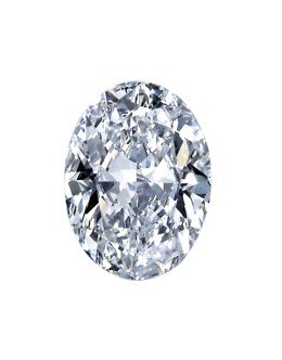 Oval Diamond 0.71 Carats D SI2 IDI