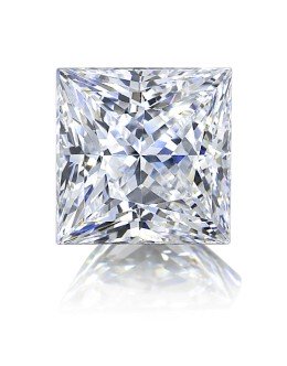 Princess Cut Diamond 1.01 Carats H SI2 IDI